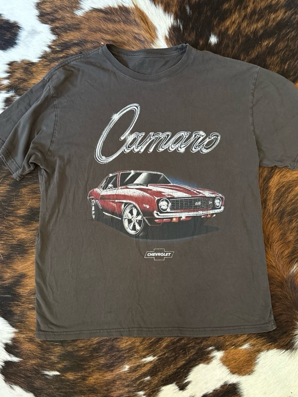 Chevrolet Camaro Graphic Tee - Charcoal